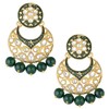 I Jewels Gold Plated Indian Wedding Bollywood Kundan Studded Pearl