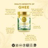 4th & Heart California Garlic Grass-Fed Ghee, Clarified Butter, Keto,