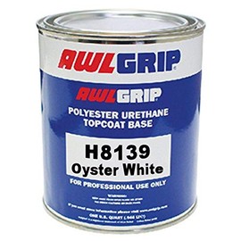 Awlgrip Premium Polyester Urethane Top Coat Quart, Oyster White (Lf)