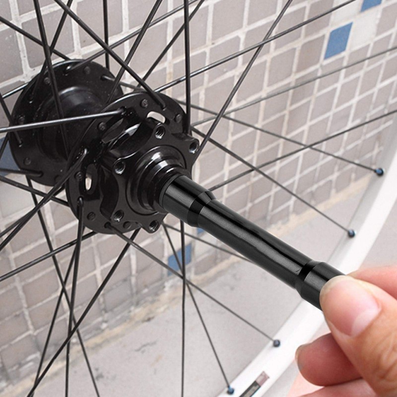 Bicycle Wheel Fork Axle,Thru Axle Adapter Conversion,Bicycle Bike Thru Axle