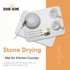 Large Stone Dish Drying Mat for Kitchen Counter - Absorbent