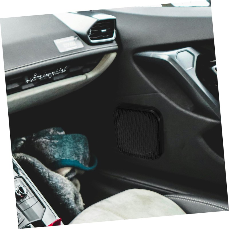 Mikinona Square Speaker Baffle Car Audio Grille Mesh Cover Modern
