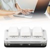 3 Key Mini Keypad USB Mechanical Gaming Programmable Macro Keyboard