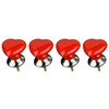 Premier Housewares 2490001 Heart Shape Drawer Knobs - Set of