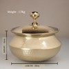Swadeshi Blessings Exclusive Range Brass Handi Pot for Cooking with