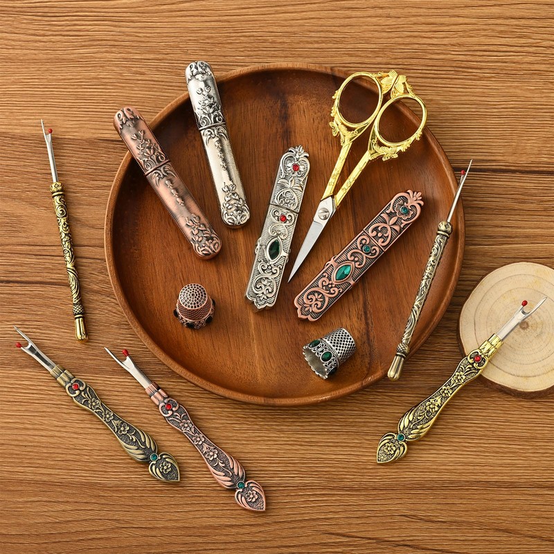 Needle Storage Vintage Sewing Needles Holder Portable Sewing Storage Case