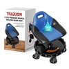 Traxion 400lb Capacity 2-701 Blue Progear Mobile Rolling Gear Seat