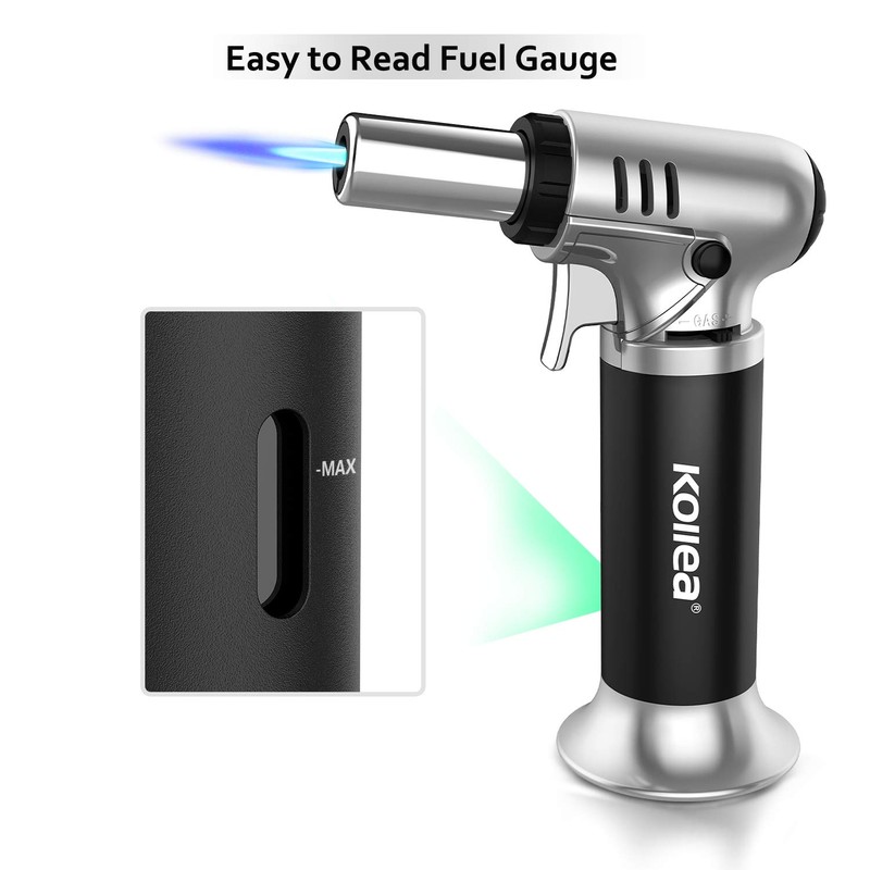 Kollea Butane Torch Lighter, Mini Kitchen Cooking Torch Lighter with
