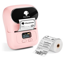 Phomemo M110 Label Writer, Smartphone and PC Compatible, Thermal Label Printer, Label Writer, Price Tag Printer, Commercial Printer, Label Maker, Thermal Printer, Barcode Printer, Mini Printer,