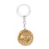 SHTALHST Tire Keychains Metal Tire Keychain Car Keychain for Auto