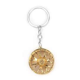 SHTALHST Tire Keychains Metal Tire Keychain Car Keychain for Auto Enthusiasts Tires Keychains Design Key Chains for Car Keys