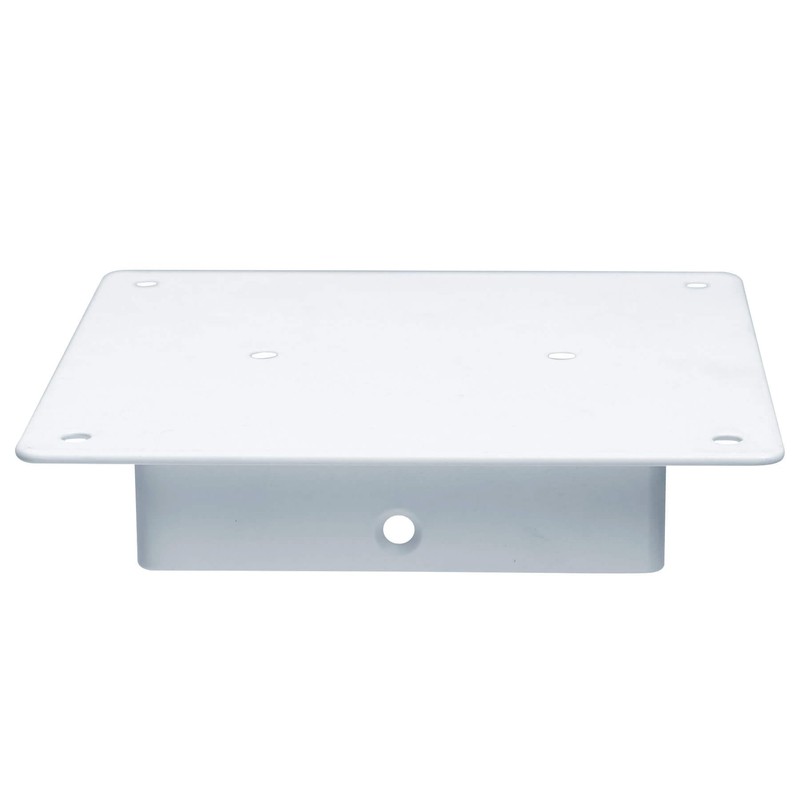 Aiwaiufu Birdhouse Mounting Bracket for 4x4 Wood Post, White, Metal