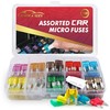 SOL 120pk Assorted Car Micro Fuses, Zinc Alloy Blades with