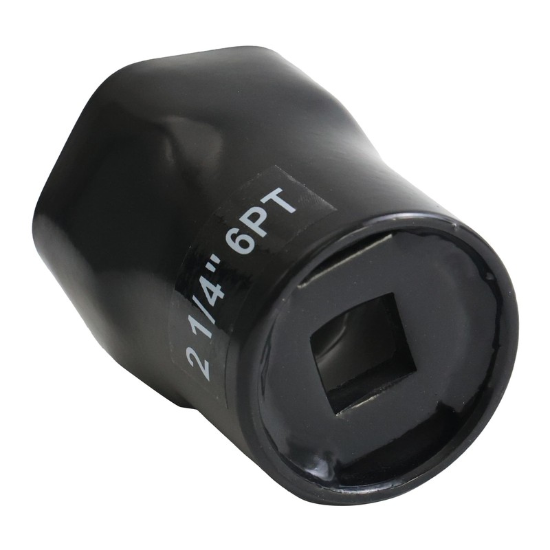 2-1/4 Inch, 6-Point Truck Axle Wheel Bearing Socket, For Axle