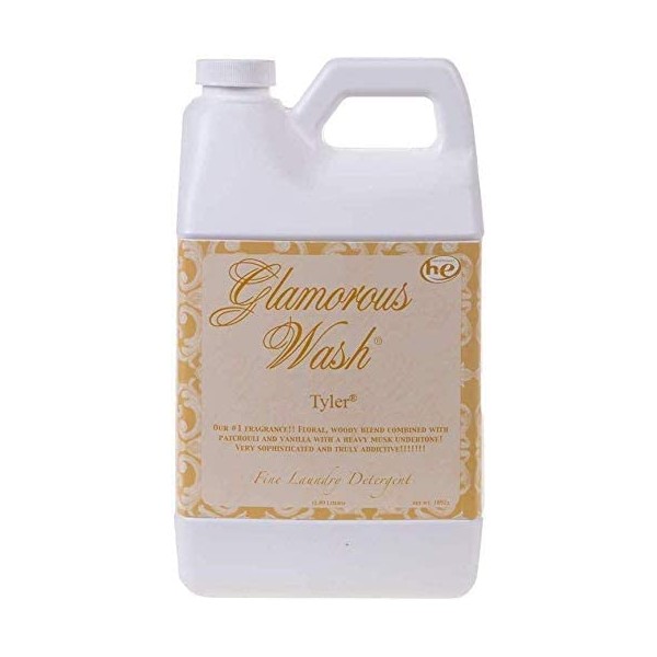 Tyler Scent Glamorous Wash Half Gallon Fine Laundry Detergent by Tyler Candles