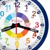 Kiddus Wall Clock for Children, Boys and Girls, Analogue Time