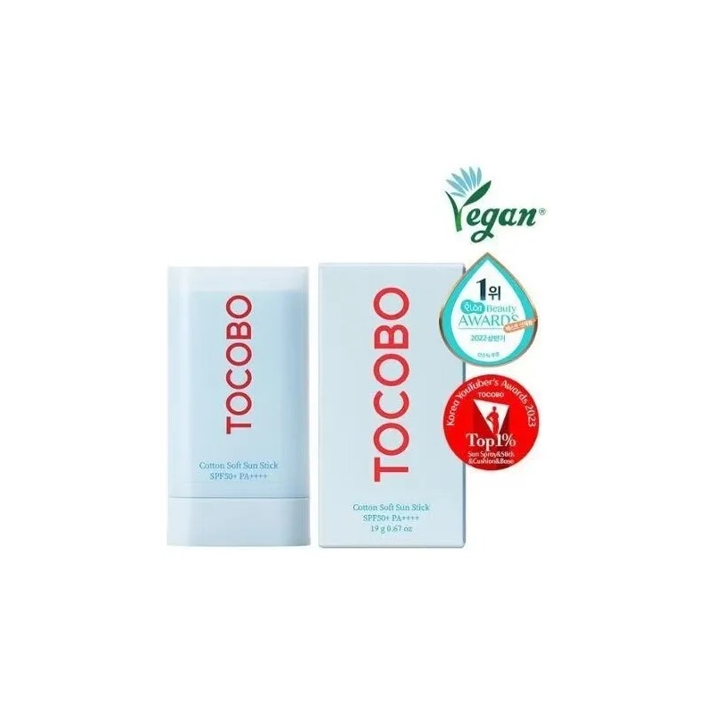 Tocobo Cotton Soft Sun Stick Spf50+ Protector Solar