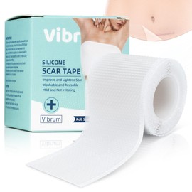 Silicone Scar Sheets,LXIANGN Medical Grade Silicone Scar Tape Professional Scar Removal Sheets Surgical Skin Care (transparent-1.5"X60"Roll)