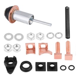 Starter Motor Repair Kit, Starter Motor Solenoid Repair Fix Kit for Discovery Defender TD5 2.5 Diesel Starter Moter Repair Fix Kit auto sagging repair kits