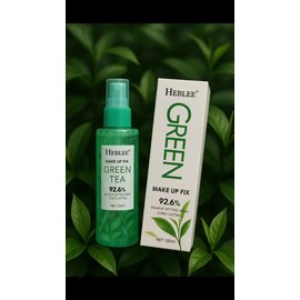 Fijador Maquillaje Esencia Té Verde Make Up Fix Durax 2pzas