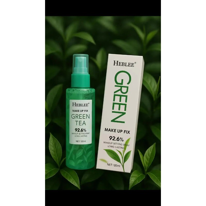 Fijador Maquillaje Esencia Té Verde Make Up Fix Durax 2pzas