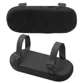 USHXVG 2 Pieces Armrest Pads, Seat Armrest Cushion Pads, Soft Armrest Pads, Non-Slip Armrest Pads, Comfortable Elbow Support Pads, Suitable For Office Chairs And Gaming Chairs