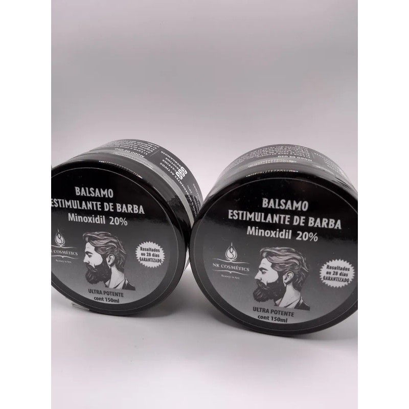 2 Bálsamos Ultra Potente Para Crecimiento De Barba Fina