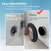 JPFLAEYX Magnetic Dryer Vent Coupler Self-connect Self-align Dry Vent Connector