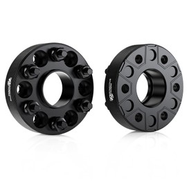 6x135 Wheel Spacers 38mm - 1.5 Inch CNC Forged Hubcentric Wheel Spacers M14×2.0 Studs & 87.1mm Bore Compatible for Ford F-150 2004–2014, Expedition, Lincoln Navigator, Mark LT - 2PCS