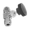 304 Stainless Steel Valve 2‑Way High Pressure Needle Flow Control