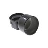 Plum Fittings Black Chain Link Fence Loop Caps | Eye