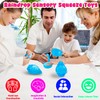 Yeefunjoy Raindrop Stress Balls, Squishy Sensory Fidget Toy Glitter Raindrop