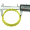 4x Centring Rings 72.5-66.6/72.5 to 66.6 Yellow