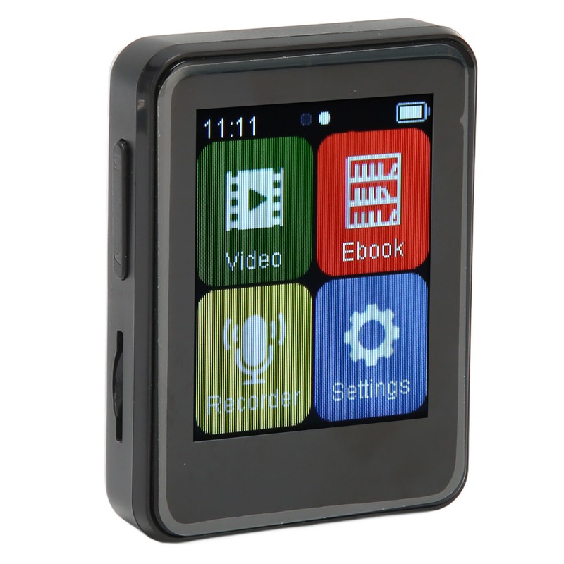 MP3 Player Bluetooth 5.0 Intelligent HD Noise Reduction FM Radio