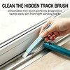 Window Screen Cleaning Brush, 2 in 1 Net Window Mesh