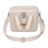 Insulated Lunch Bag Embroidered Bear Waterproof Leakproof Adjustable Straps Lunch
