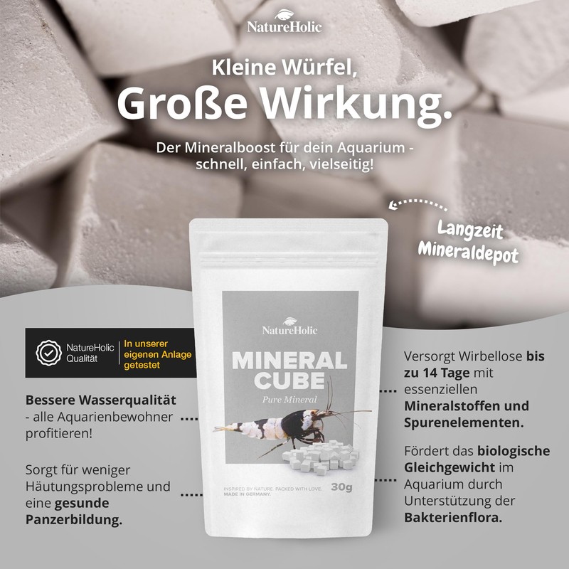 Natural Eholic – Mineral Cube 'Pure' – 47 – Mineral