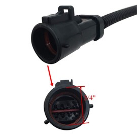 iFJF HFCM - Arnés de cableado de bomba de combustible de repuesto para motor diesel Powerstroke de 6.0L V8 2003-2007 F250 F350 F450 F550 Super Duty Excursion 2003-2005 reemplaza a 6C3Z-9F759-A