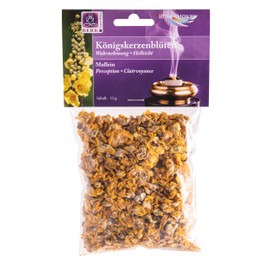 Berk Mullein Blossoms 15 g - Scented Woods, Herbs, Flowers for Smoking on Sieve and Charcoal, Natural Pure Incense for Relaxation, Cleaning