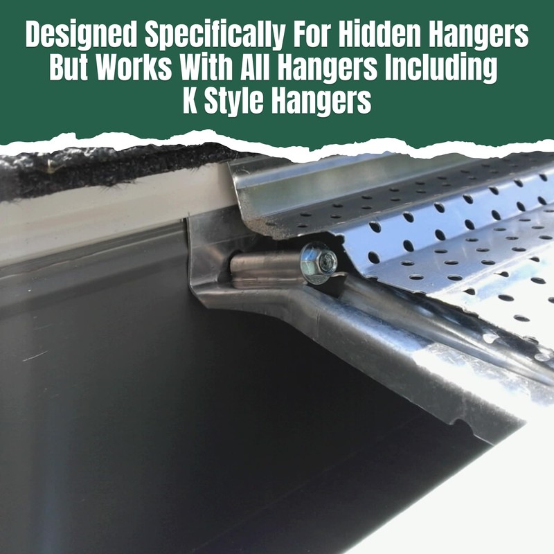 A-M Gutter Guard - Heavy Duty Lifetime Quality Aluminum Leaf