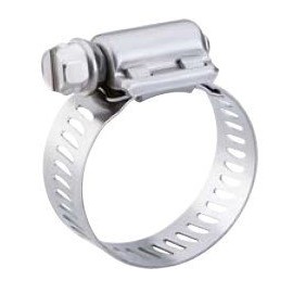 Breeze 10 Pack 300-12H Aero-Seal Marine Grade Stainless Steel Hose Clamp Effective Diameter Range: 11/16" - 1-1/4" (17mm - 32mm)