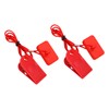 2PCS Treadmill Safety Switch Rectangular Insert ABS and Brass Treadmill