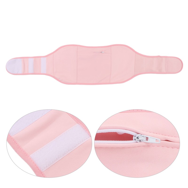 Soft Cotton Castor Oil Pack Adjustable Flexible Reusable Waist Castor
