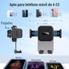 KIROGILY Soporte para Celular Automovil, Porta Celular para Auto de