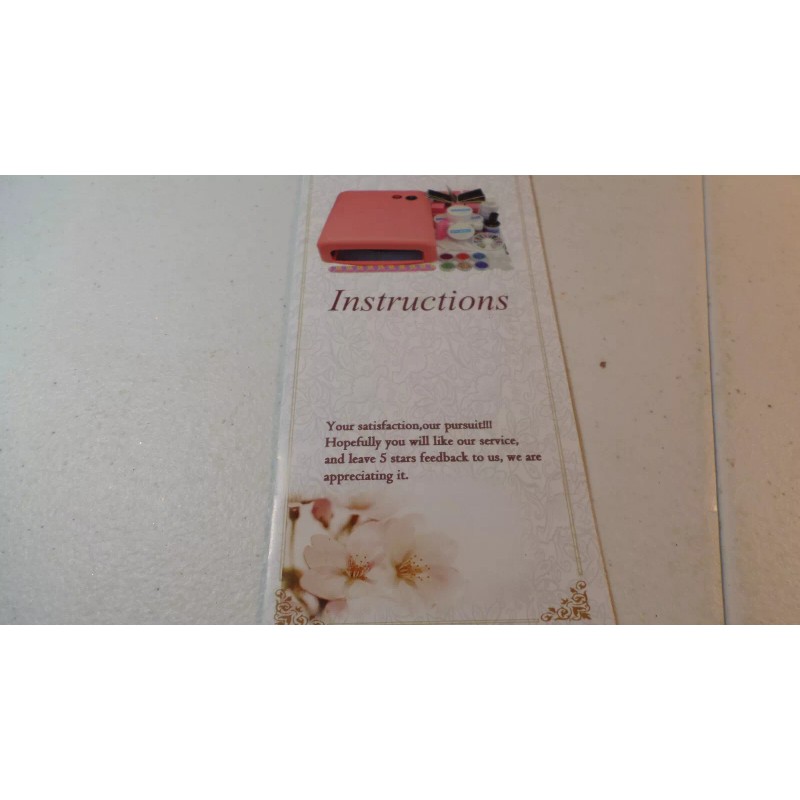 Coscelia Coscel'ia Professional Nail Art Kit ~ 200 Nails~Glitter~