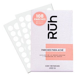 🔥 Parches para acné caja con 108 piezas absorben grasa protegen y disimulan imperfecciones piel mixta y grasa uso diario parches hidrocoloide antiacné  Vitaminas y Minerales