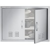 VEVOR Outdoor Kitchen Doors, 30W x 21H Inch, 304 Stainless