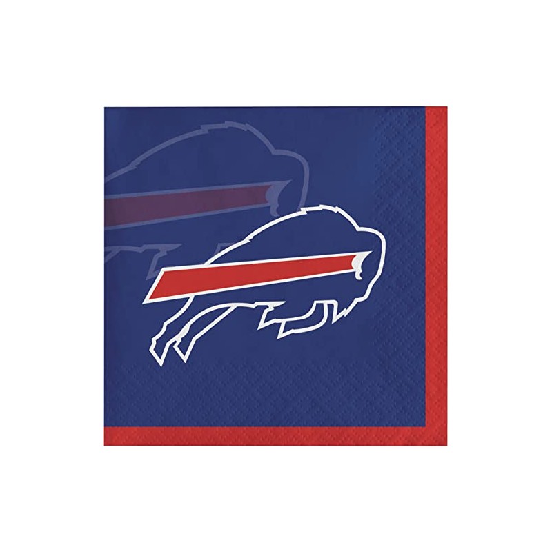 Trendware Buffalo Bills Beverage Napkins, 48 ct