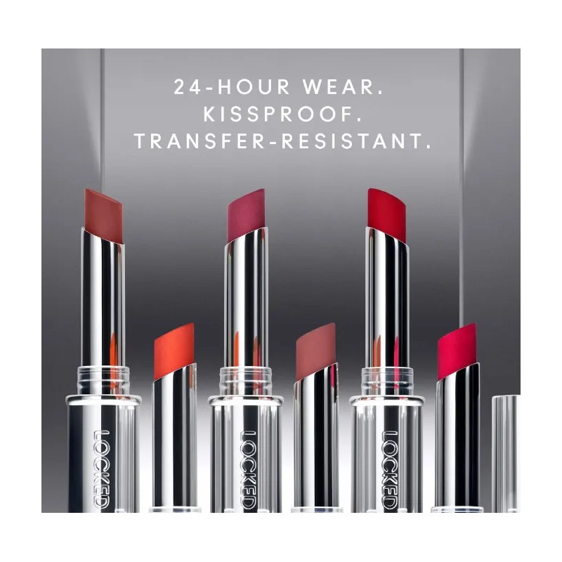 Labial MAC Locked Kiss | Extra Chili | Mate |
