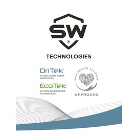 Mechanix Wear: 6 Mil Nickelback Nitrile Gloves with Sweat Absorbing Liner, Latex and Powder Free, Disposable Gloves, Textured Grip, 50 pack, Cleaning and Mechanic Work Gloves (Gray 6 mil, Medium)